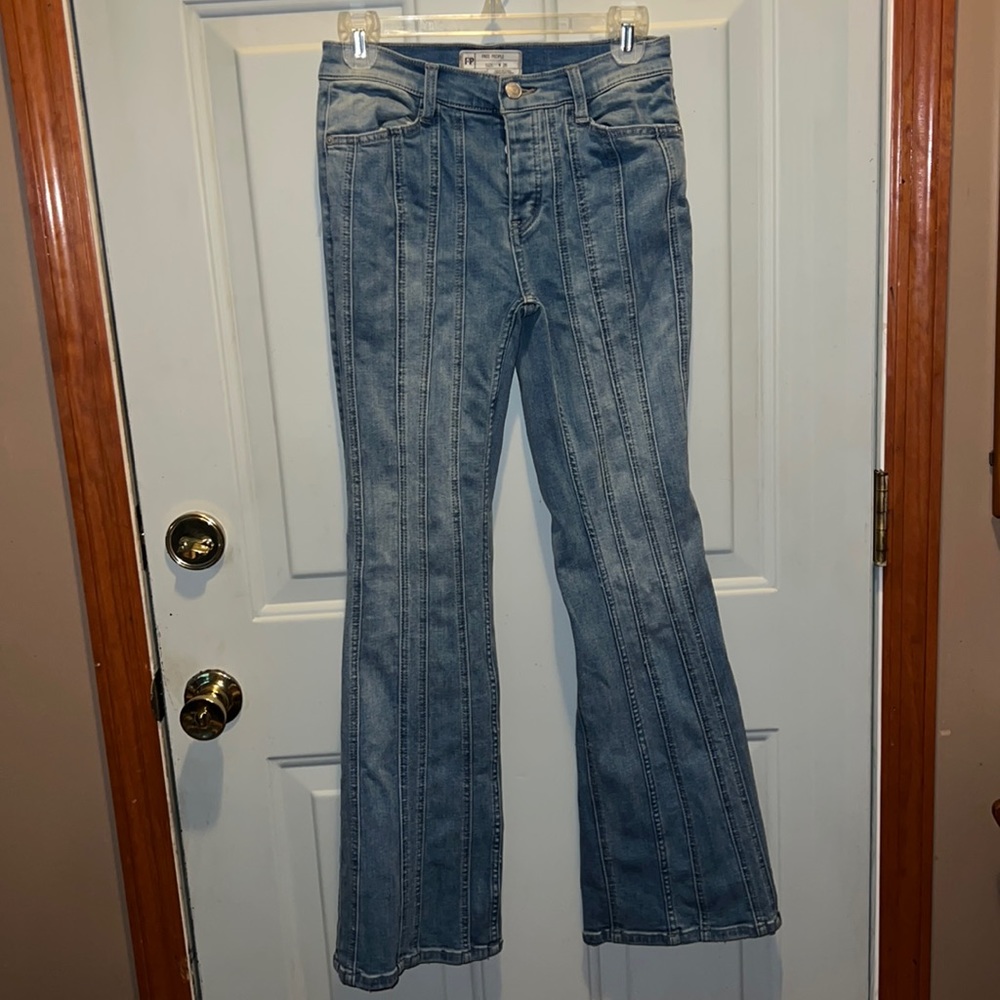 HP 🎉🎉🎉Free People boot cut jeans sz 26